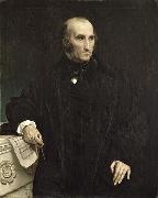 Portrait of Charles Benvignat, Victor Mottez